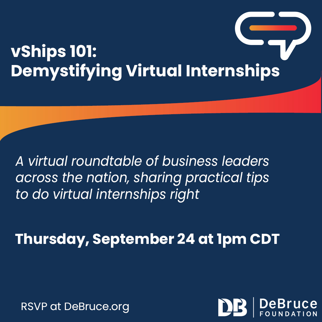 September 24, 2020 vShips Virtual Roundtable The DeBruce Foundation