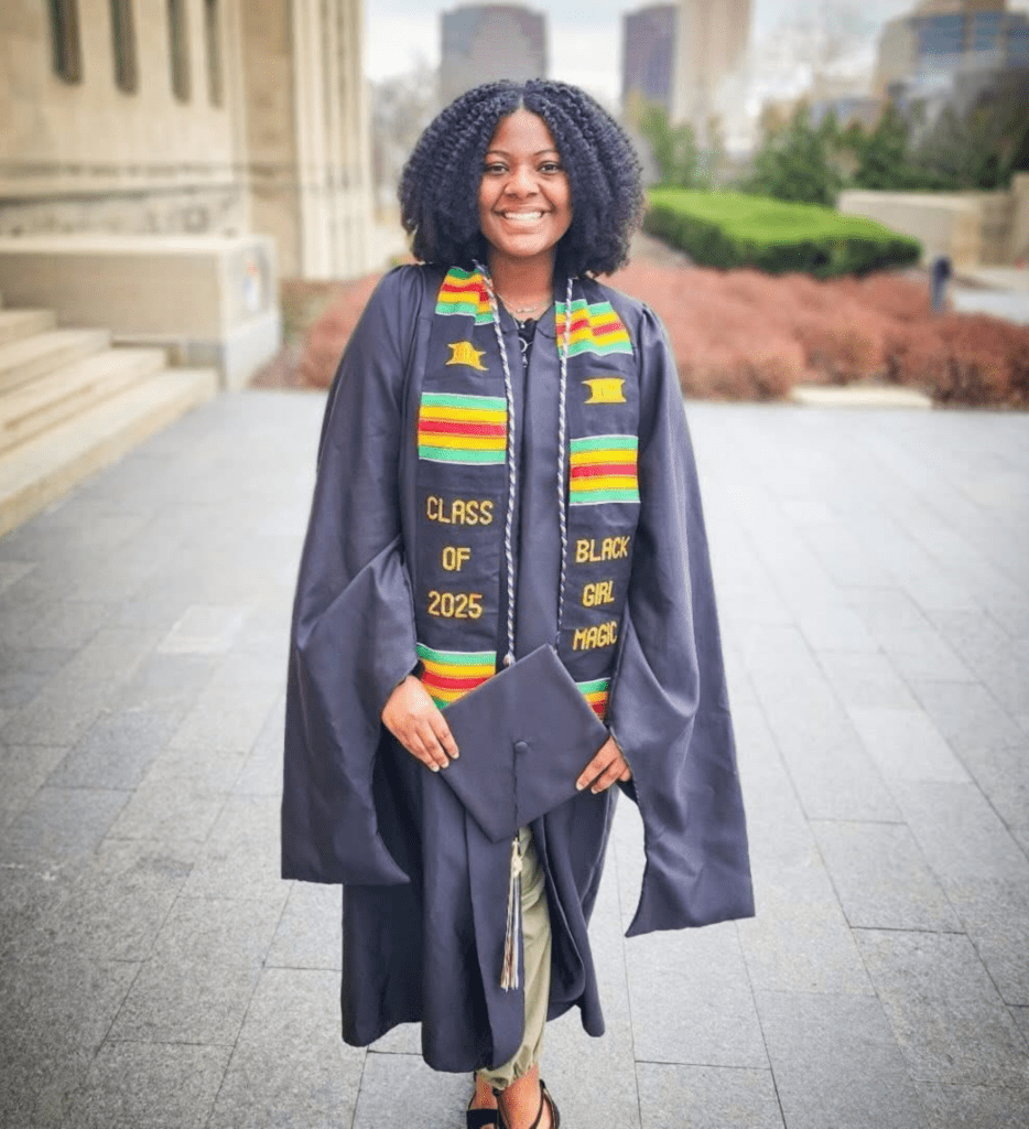 Kendyll Gethers, Raymore-Peculiar High School 2025 Graduate.